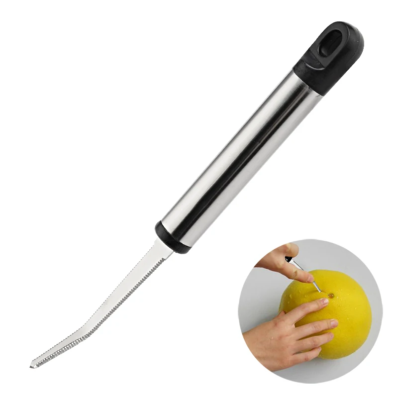 1 шт. зубчатый держатель для овощей и фруктов|citrus peeler|fruit toolskitchen gadgets |