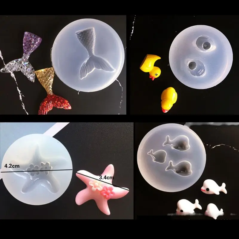Конфеты утка торт Звезда любовь кулон эпоксидная смола силиконовые формы