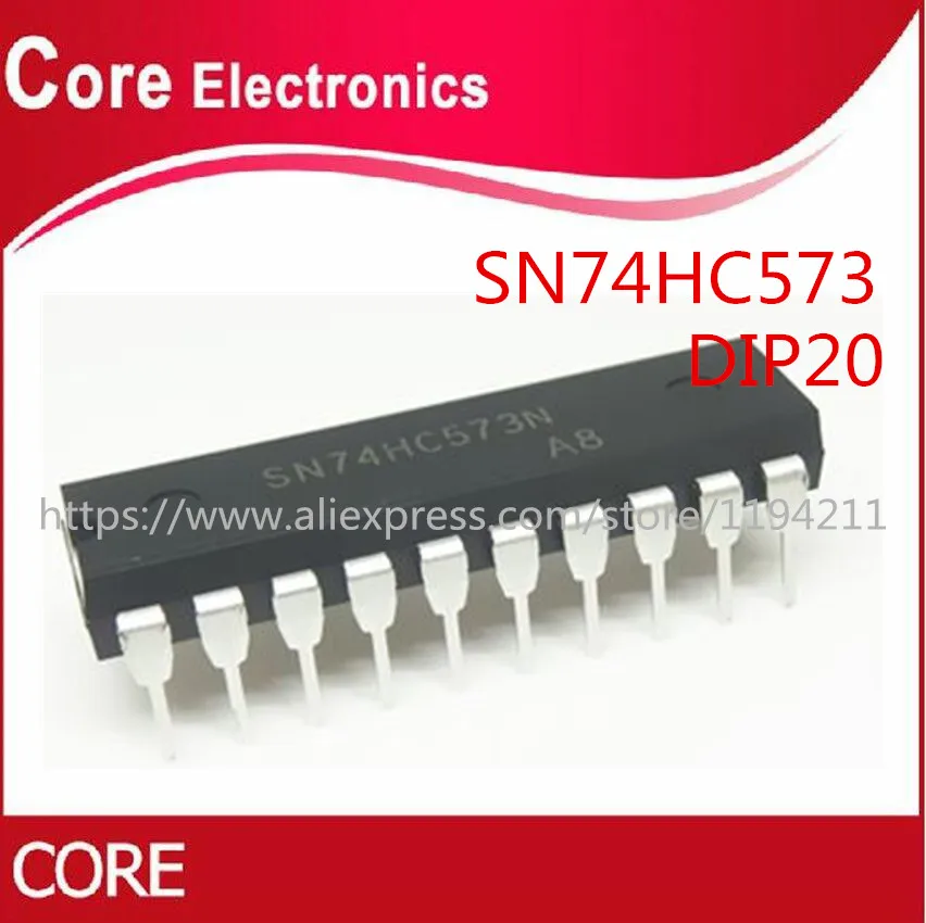 10 шт. SN74HC573AN DIP20 SN74HC573 DIP 74HC573AN 74HC573 оригинальная интегральная схема|Интегральные