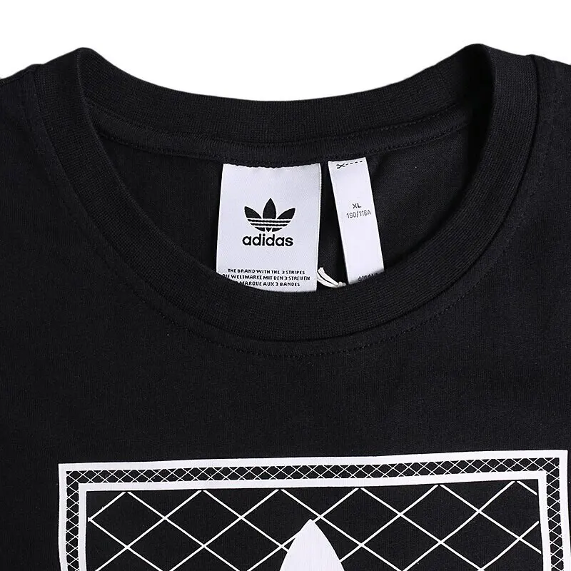 Оригинальное новое поступление 2018 мужские футболки Adidas Originals спортивная одежда с