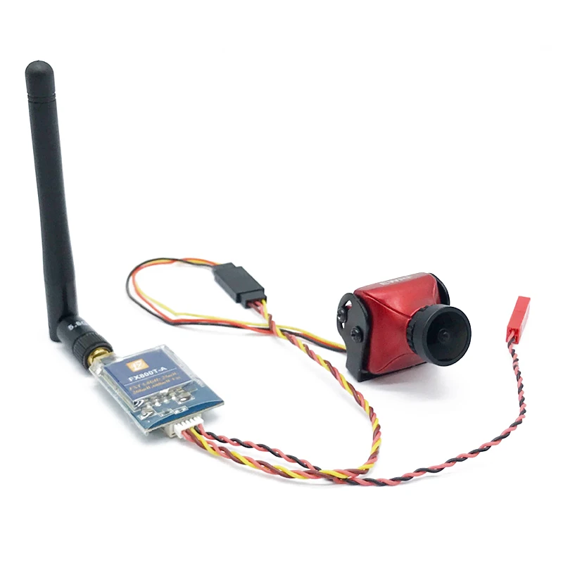 FPV комбинированная система 5 8G 40CH 600mW AV передатчик + HS1177 800TVL камера с микрофоном