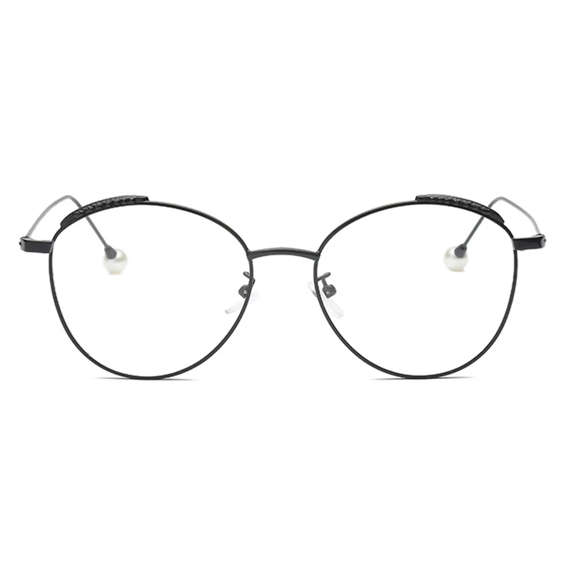 New Fashion Prescription Glasses Women Round Frame Men Optical Lens Metal Ultralight Retro Eyeglasses Myopia Presbyopia gafas |