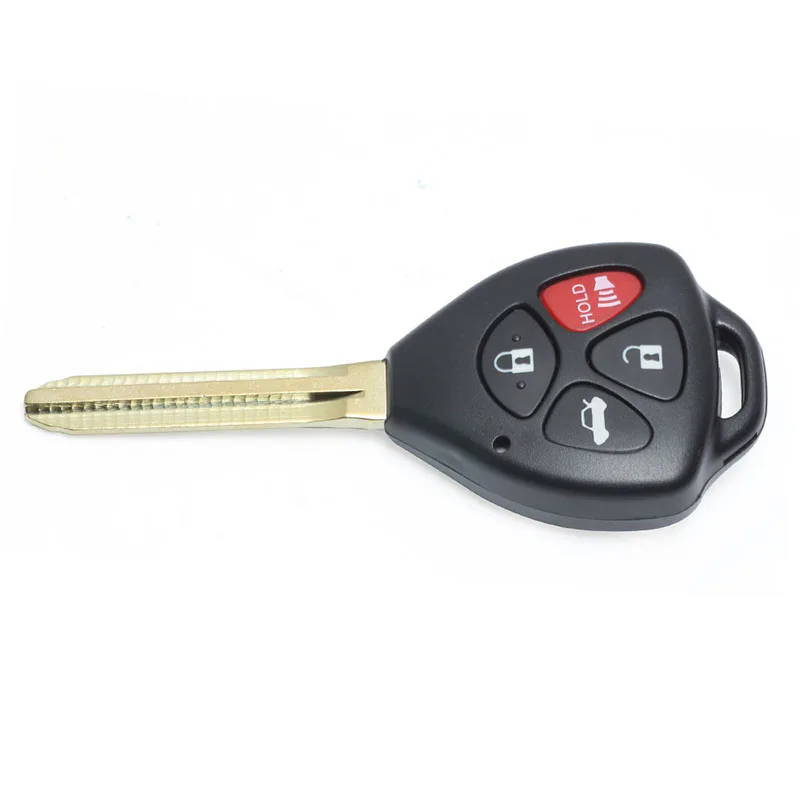 KEYECU для Toyota Camry 2007 2008 2009 2010 2011 дистанционный ключ-брелок от машины 314 4 МГц 4D67 чип