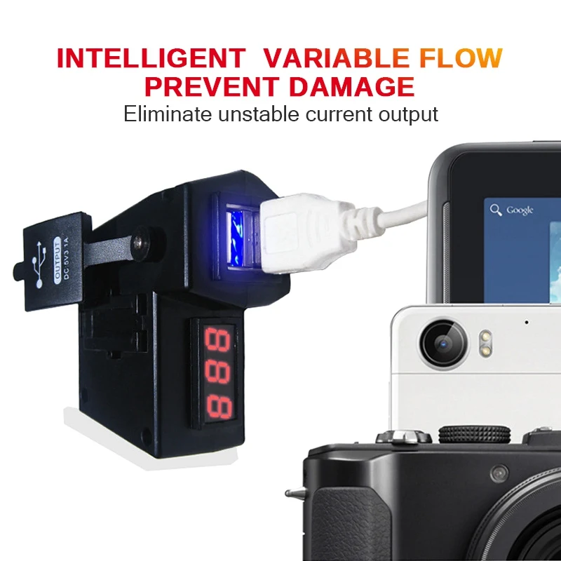 Новинка водонепроницаемый 12 В мотоцикл ATV скутер светодиодный цифровой дисплей