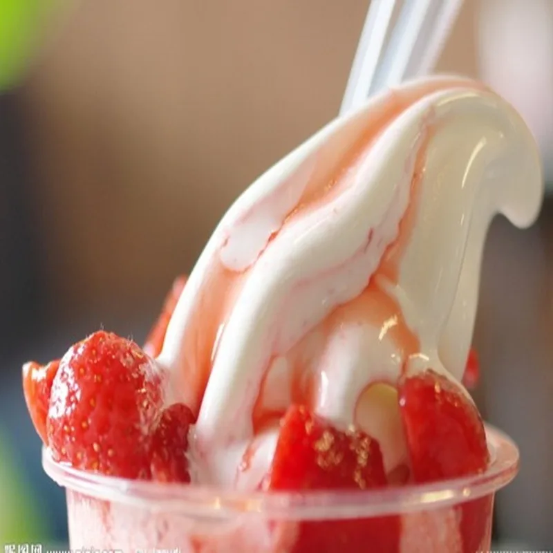 Коммерческая машина для производства мягкого мороженого с тремя вкусами 220 В