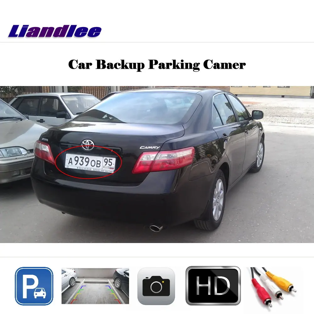 Камера заднего вида Liandlee для Toyota Camry XV40 2006 ~ 2011 дюйма HD CCD | Автомобили и мотоциклы