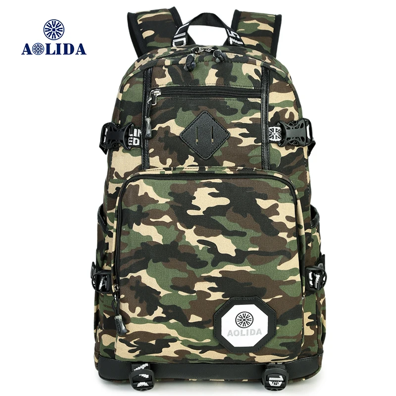 AOLIDA брендовые дизайнерские рюкзаки камуфляжная школьная сумка для подростка