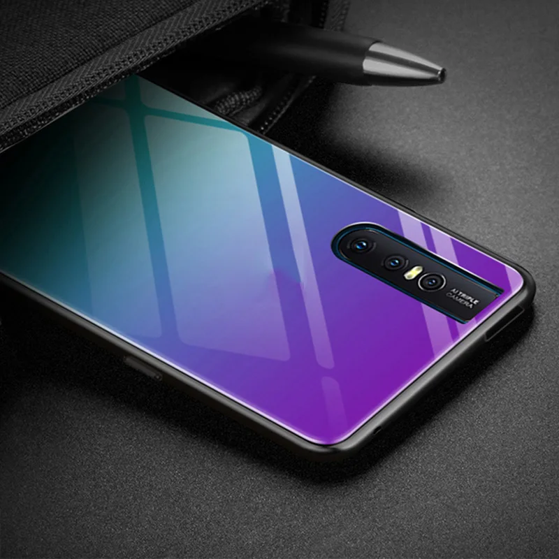 ДЛЯ vivo V15 Pro Чехол vivoV15Pro закаленное стекло чехол для телефона V15Pro Чехлы vivoV15 6 39