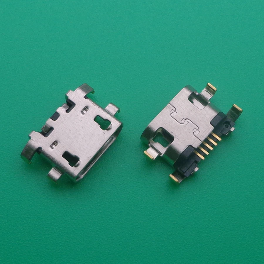 100 шт. micro usb зарядный разъем для зарядки разъема запасная док станция Motorola MOTO C play