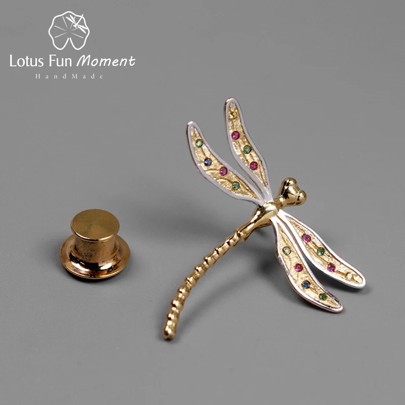 Lotus весело момент реальные 925 серебро ручной работы Модные украшения