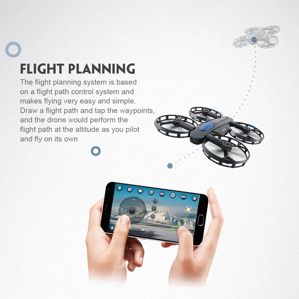 JJR/C H45 тележки Wi Fi FPV Квадрокоптер Радиоуправляемый беспилотный летательный