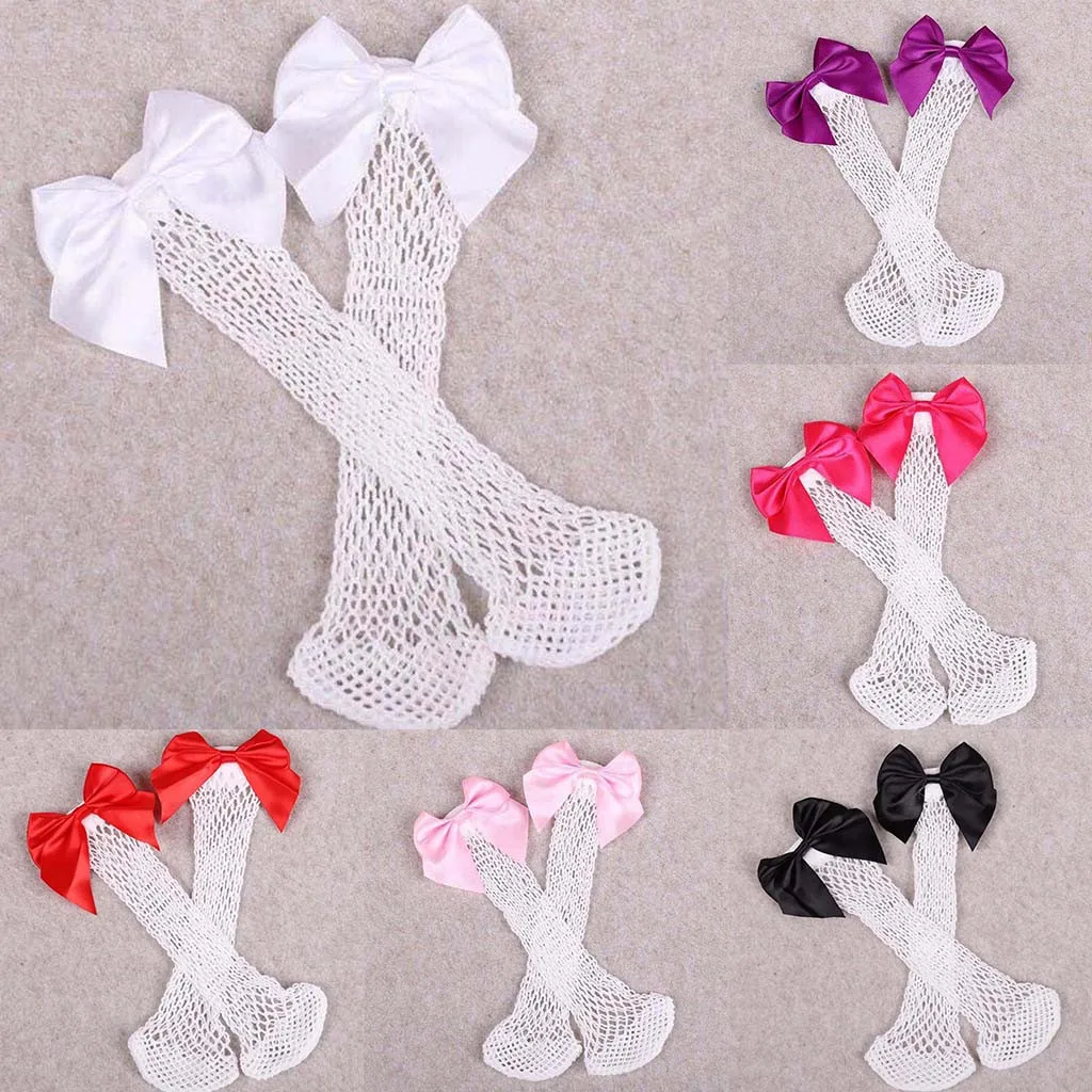 

2019 New Summer Fashion Hot women's explosions breathable socks ruffled net high socks mesh lace fishnet socks 50*