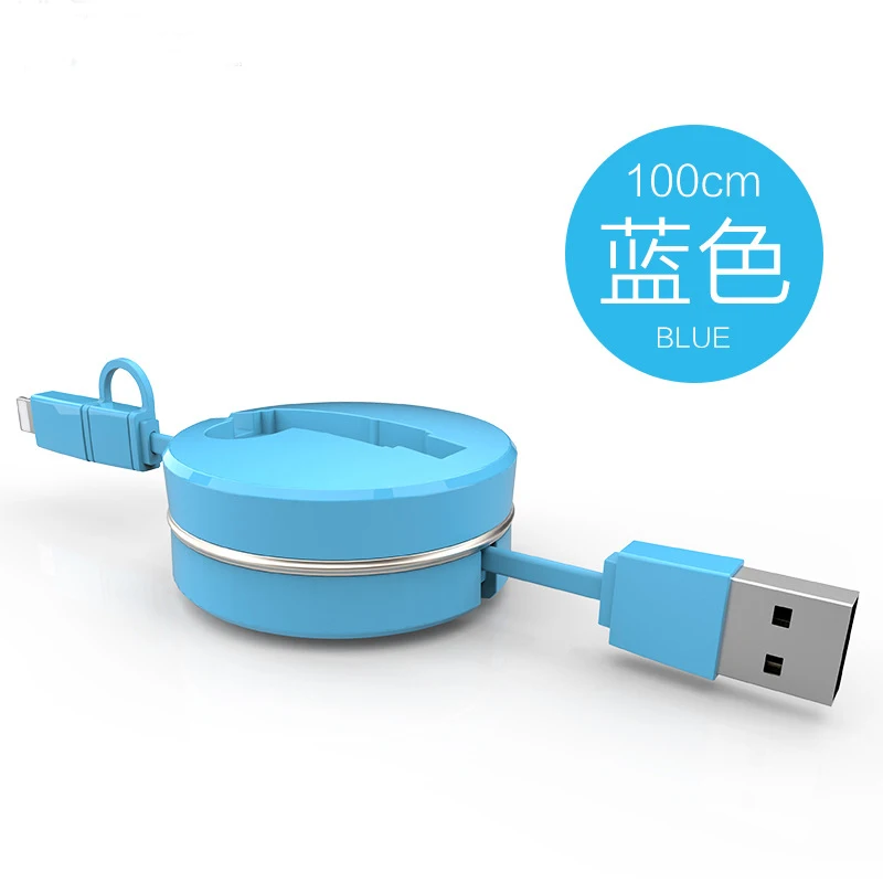 Поддержка android и ios 9 (iphone5/5c/5S/iphone 6/6 plus т. д.) система гибкая usb 2.0 заряда кабель для