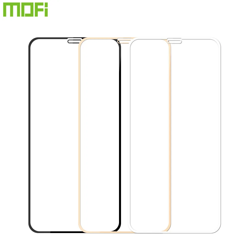 MOFi for iPhone XR Glass Tempered 2.5D Full Cover Film 6.1 Screen Protector Protective | Мобильные телефоны и аксессуары