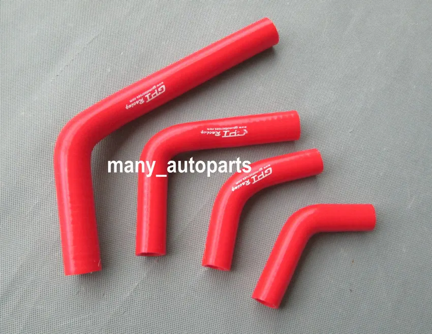 Силиконовый шланг радиатора подходит для HONDA CRF250R 2004 2009/CRF250X 2015 14 13 15 12 11 желтый|for