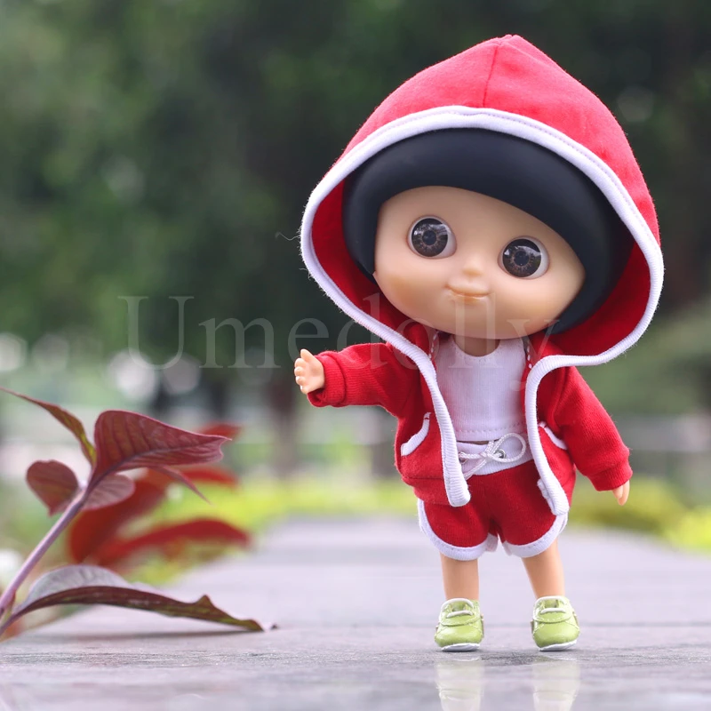 Ручная работа искусственное пальто для куклы средней длины Holala Ixdoll 1/8 BJD 1/6 Blyth