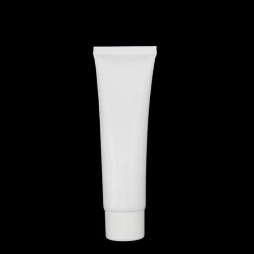 

50ml hose tube Screw Cap White cleanser soft tube for men,women aftershave cosmetic packing container butter hose free shipping