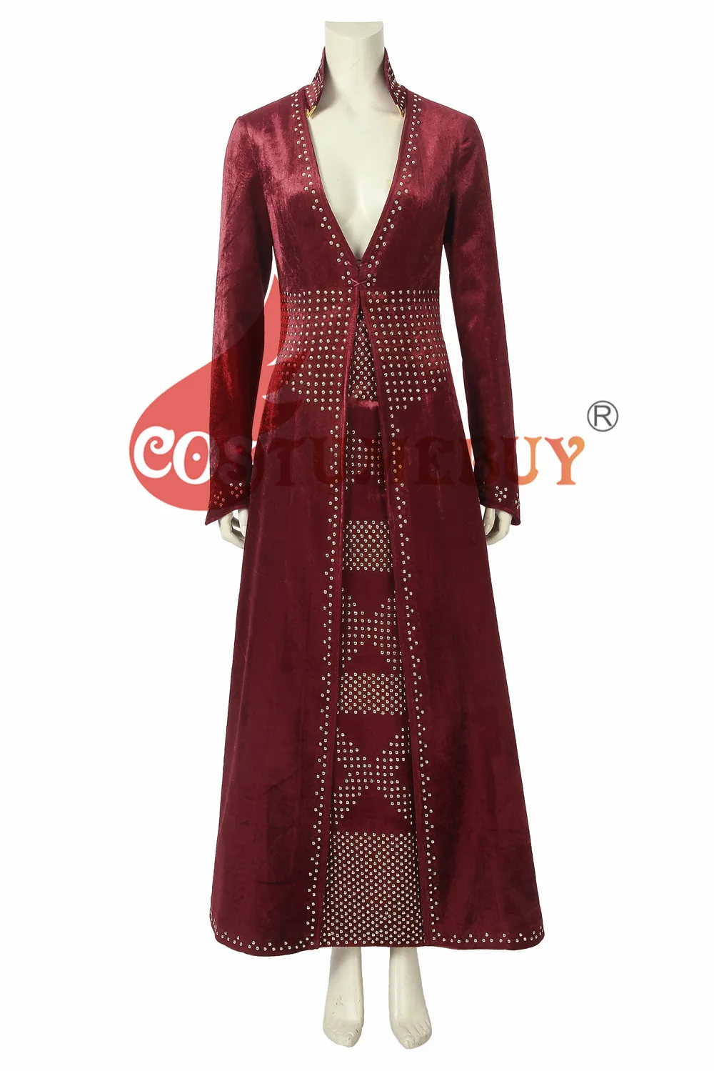 CostumeBuy Игра престолов Косплей Костюм Хэллоуин платье Cersei Song Песнь Льда и Огня полный наряд на заказ