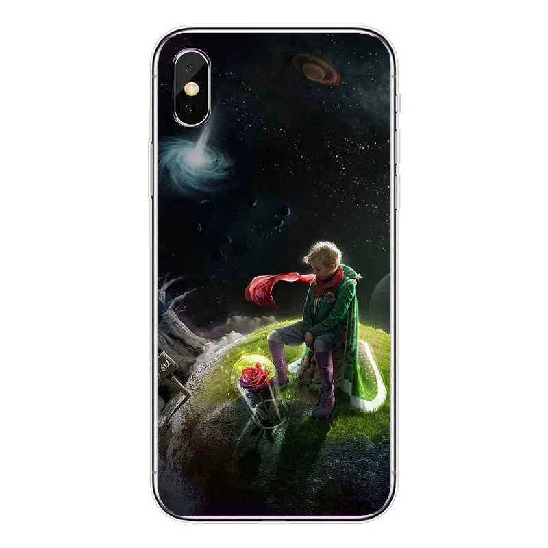 Жесткий пластиковый чехол с рисунком Маленького принца земли для iPhone 6 6S Plus 5S 7 8Plus