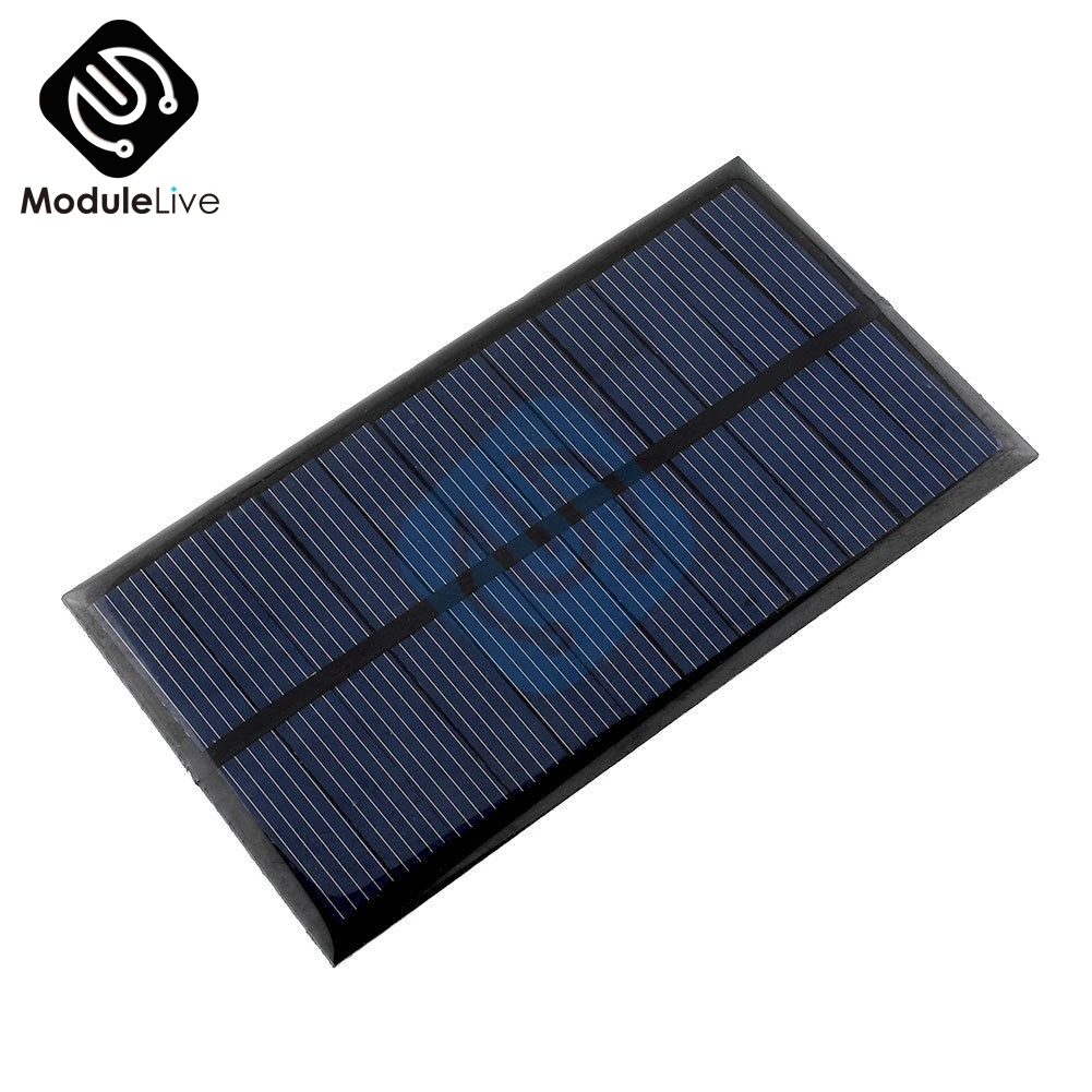 Компактная солнечная панель 6 в 100 мА 1 Вт модуль панели солнечной энергии сделай