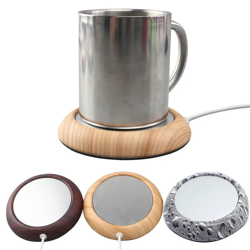 Офисная настольная USB чашка грелка коврик электрический нагреватель кофейная