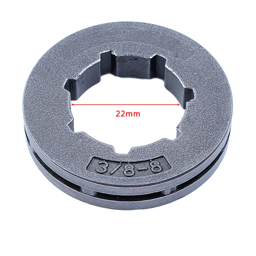 

10pcs/lot Sprocket Rim For Husqvarna 162 181 266 268 272 281 288 362 365 371 372 Chainsaw 3/8 Pitch 8 Teeth Standard Spline 22mm