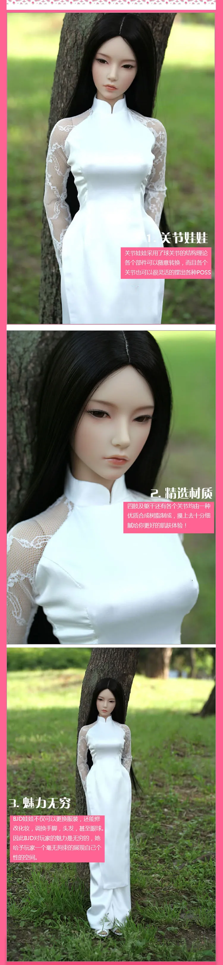 1/3 масштаб Обнаженная BJD Feman SD большая девочка Кукла Смола Модель игрушка подарок, не включает в себя одежду, обувь, парик и другие аксессуары D2293