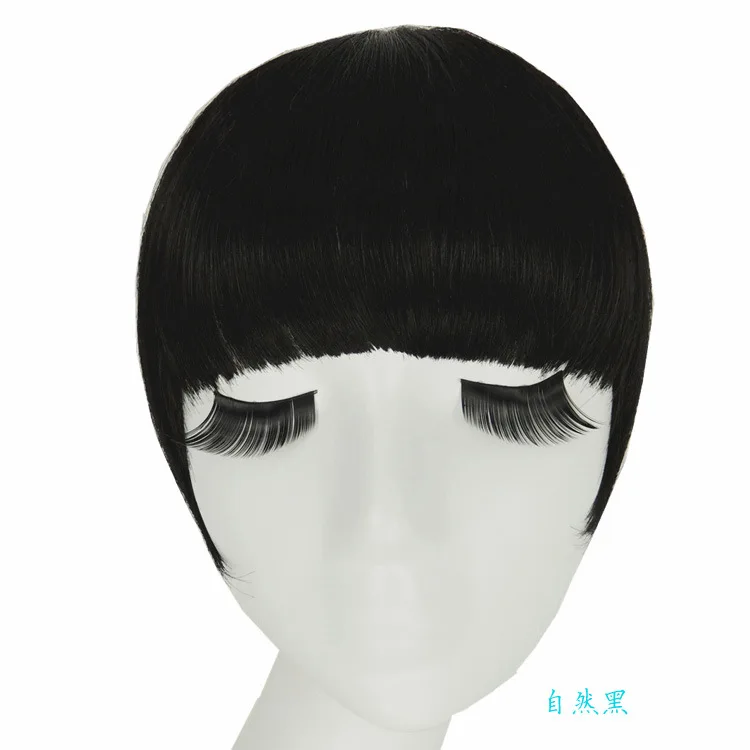 Бесплатная Доставка 30 г Клип В Реальных Волос Remy Челкой Fringe Расширения