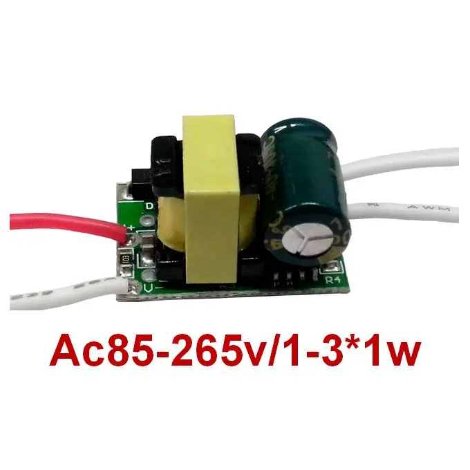 100 шт. светодиодные мини адаптеры для блока питания GU10 E27|led driver ac85-265v|led driverled power |