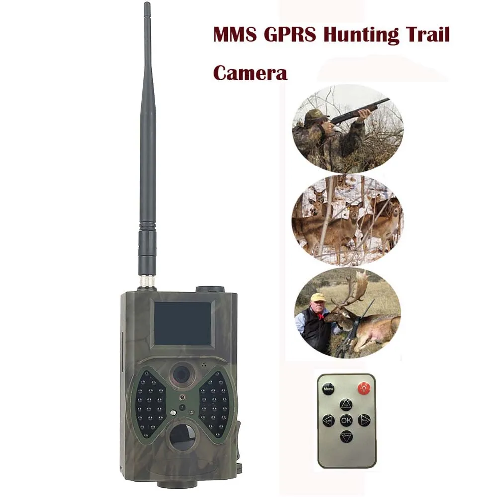 Скаутинг Охота Камера HC300M HD с GPRS и MMS цифровой 940NM инфракрасный Trail gsm 2.0 &quotЖК