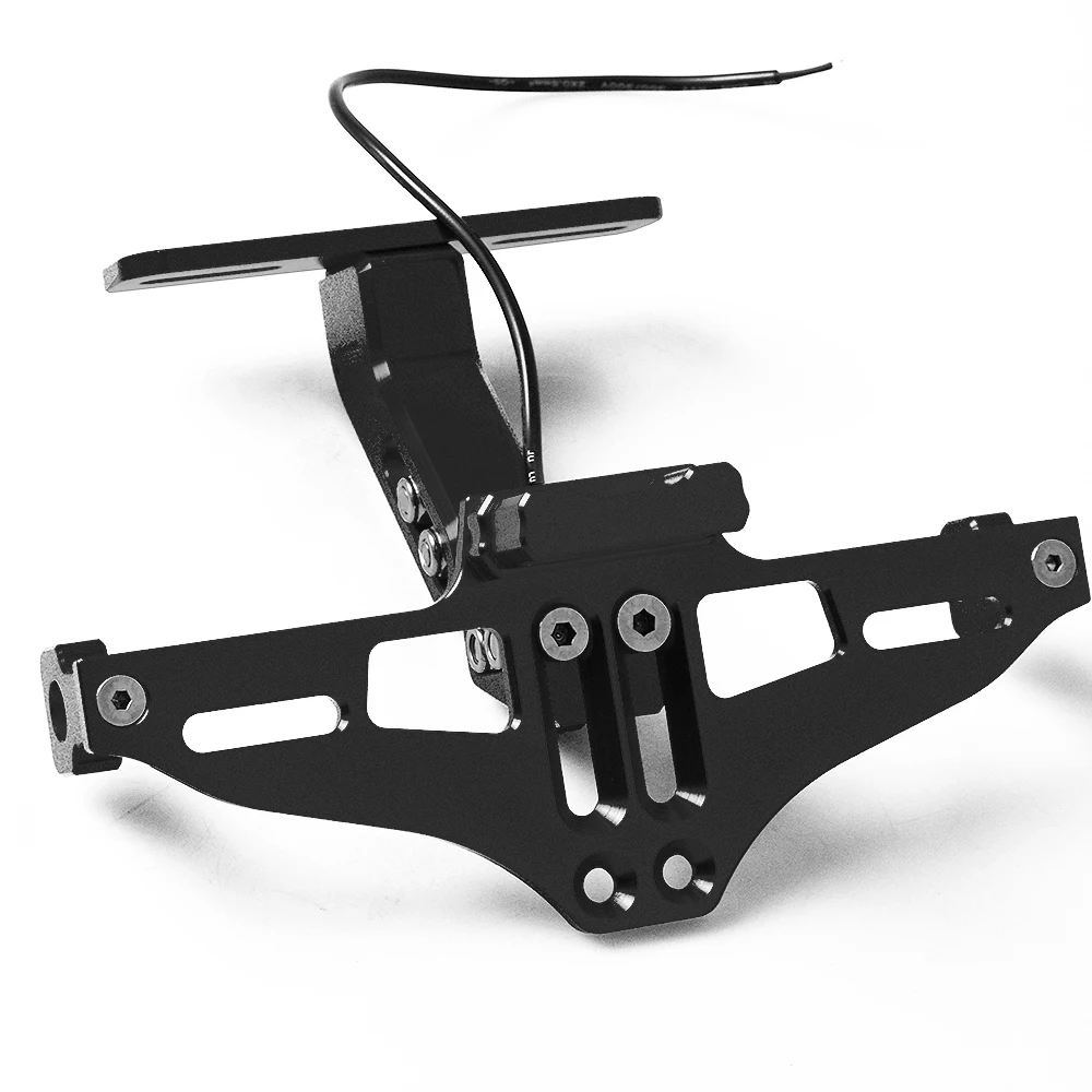 Кронштейн заднего номерного знака CNC для мотоцикла складной с сигналом YZF R1 1998-2017