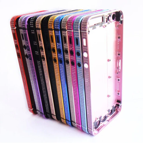Crystal/Diamond Replacement Metal Frame Bezel Housing Part for Apple iPhone 5S | Мобильные телефоны и аксессуары