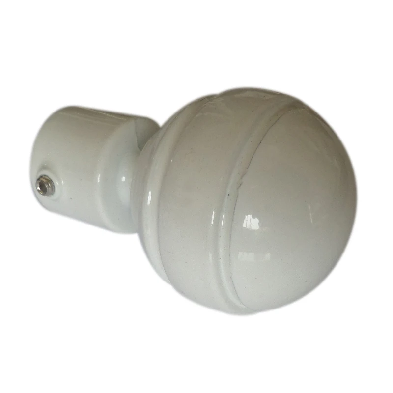 D20mm карниз декоративный двойной шаровой головкой, Аксессуары для штор для украшения окон