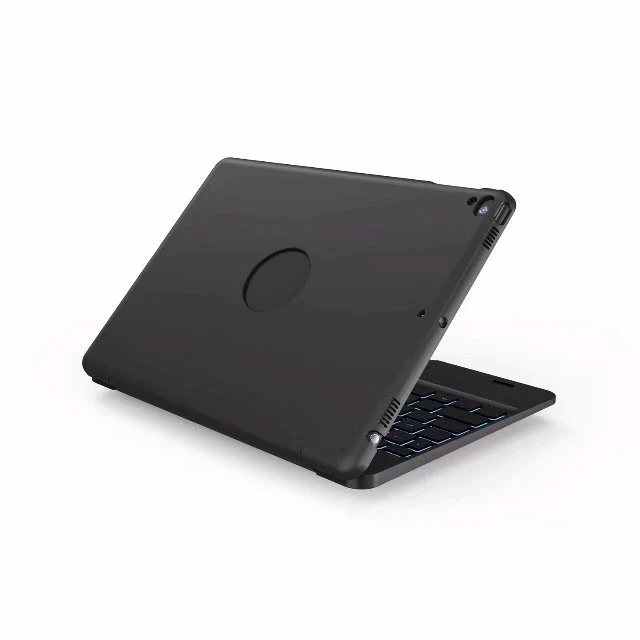 Фото Чехол с беспроводной Bluetooth-клавиатурой для IPad 9,7 2017 2018 IPad 5 / 6 / Air 2 / Pro 9,7, чехол из АБС-пластика с флимом №3