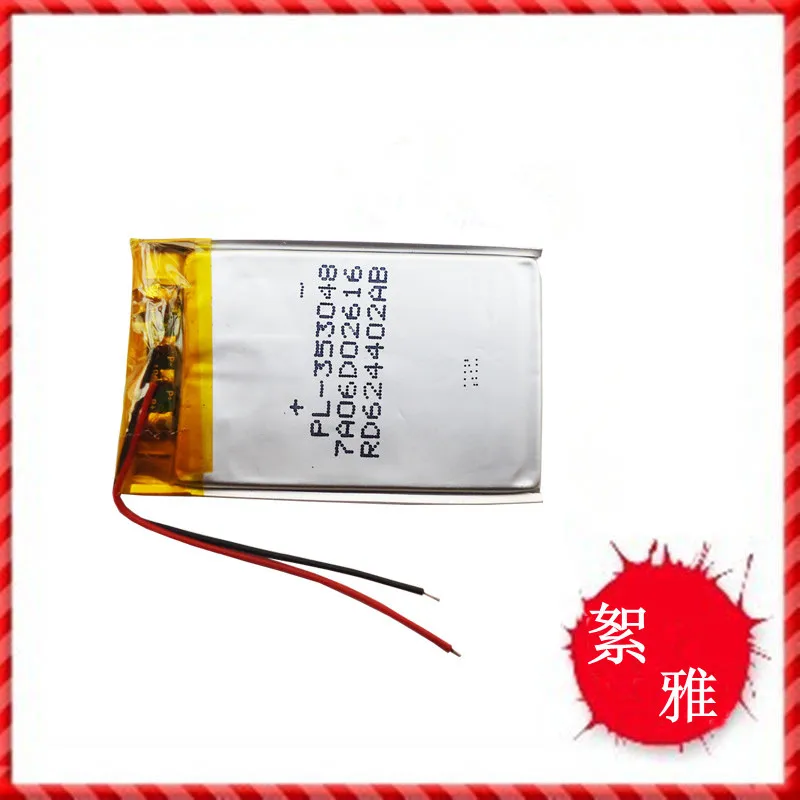 

New Hot 3.7V polymer lithium battery 303048 033048 420mah MP3 MP4 MP5 Rechargeable Li-ion Cell
