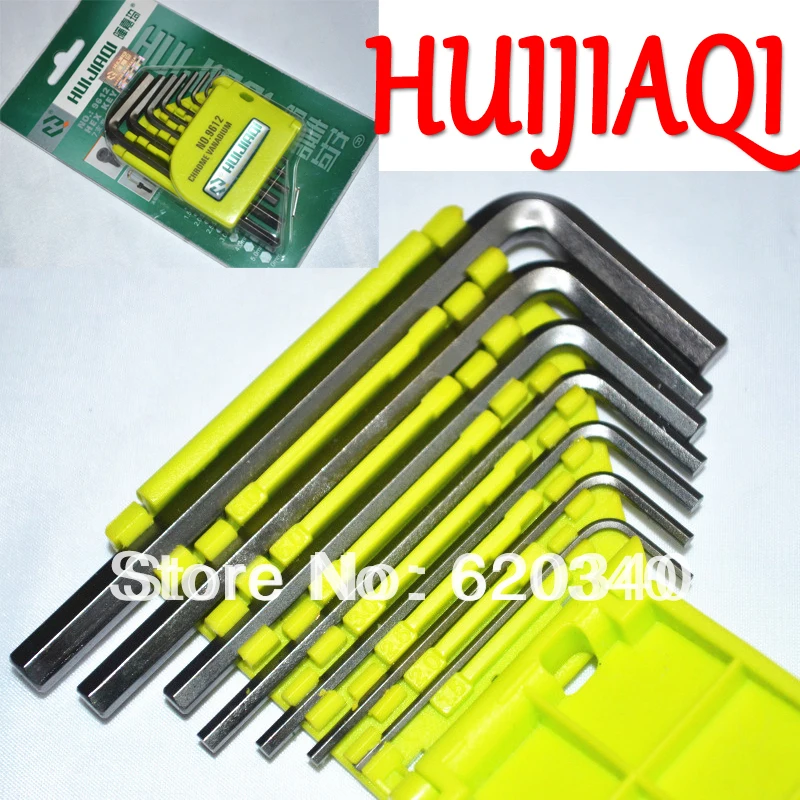 Фото HUIJIAQI 7pcs/set Hexagon Screwdriver/ Wrench Set /Allen wrench 9612 Инструменты HUIJIAQI 7pcs/set Hexagon Screwdriver/ Wrench Set /Allen wrench 9612 Инструменты