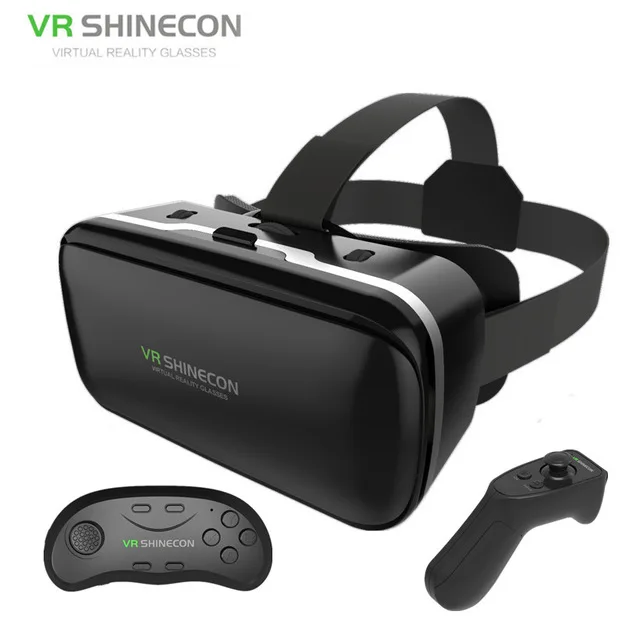 Все новые очки виртуальной реальности Shinecon G04 6 0 VR 3D видео шлем 3d коробка vr для