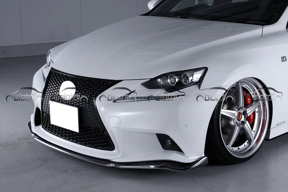 Для AIMGAI углеродное волокно/ПУ материал передний спойлер для Lexus IS F Sport 2013-2015 |