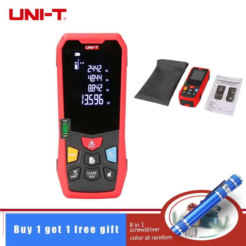 Лазерный дальномер UNI T LM40 LM50 LM60 LM80 LM100 LM120 LM150 с углом высоты 40 150 м|Лазерные