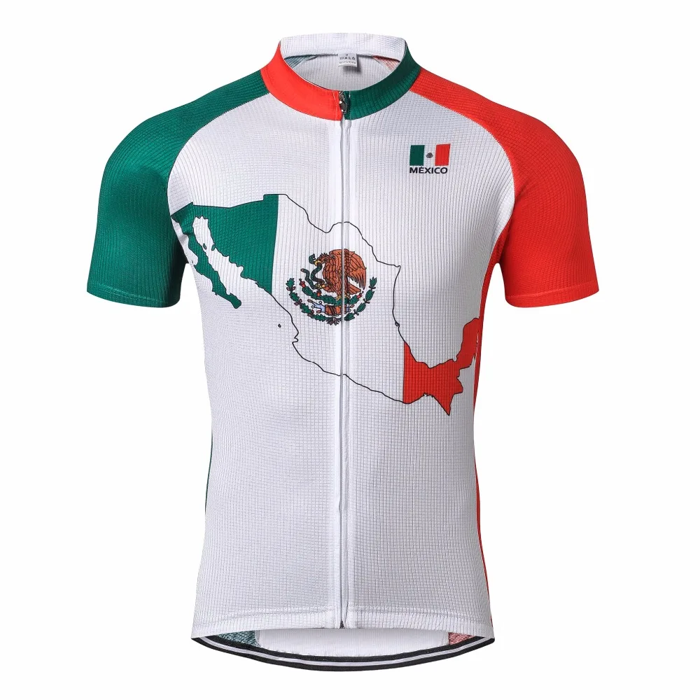 Футболка мужская велосипедная с коротким рукавом профессиональная одежда для