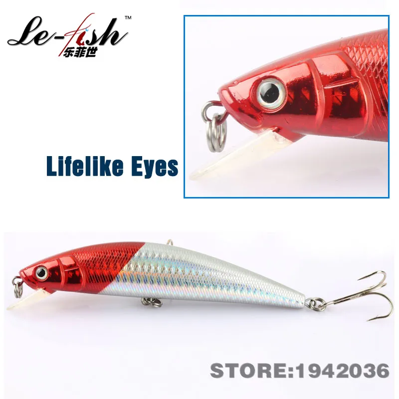 Le-Fish 6 шт. 135 мм 30 г бесплатная доставка плавающий искусственный гольян рыба воблер