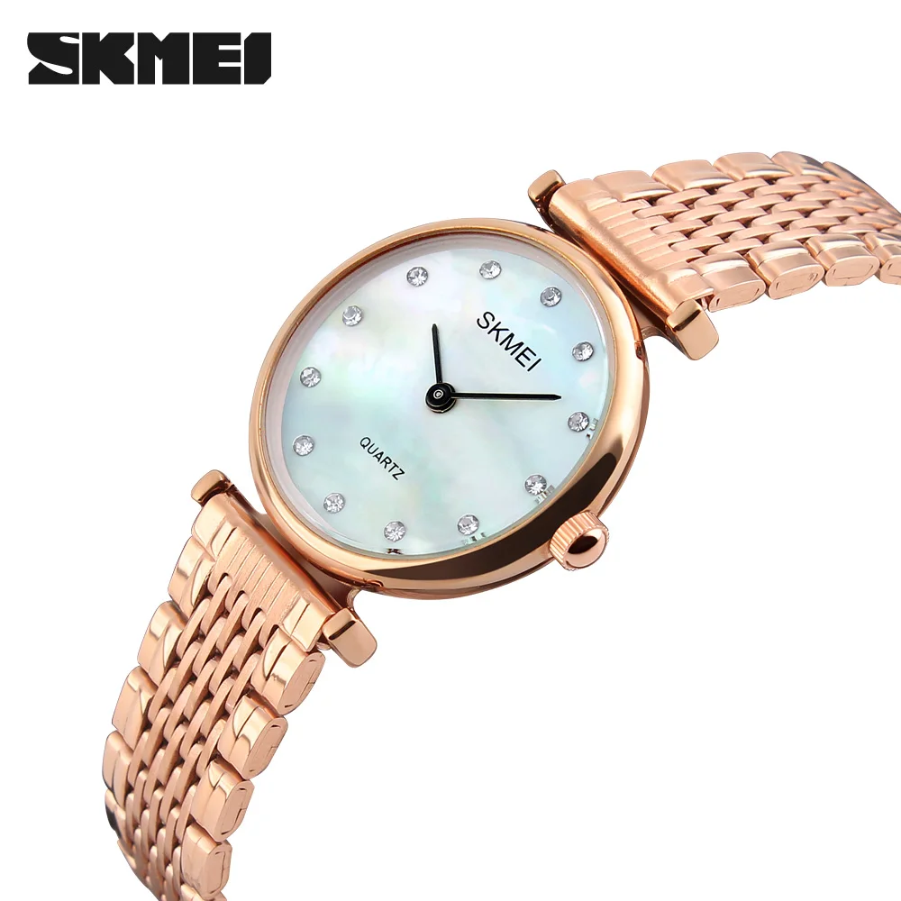 Женские наручные часы SKMEI модные кварцевые под платье 2019|watch f|watch fashionwatch montre |