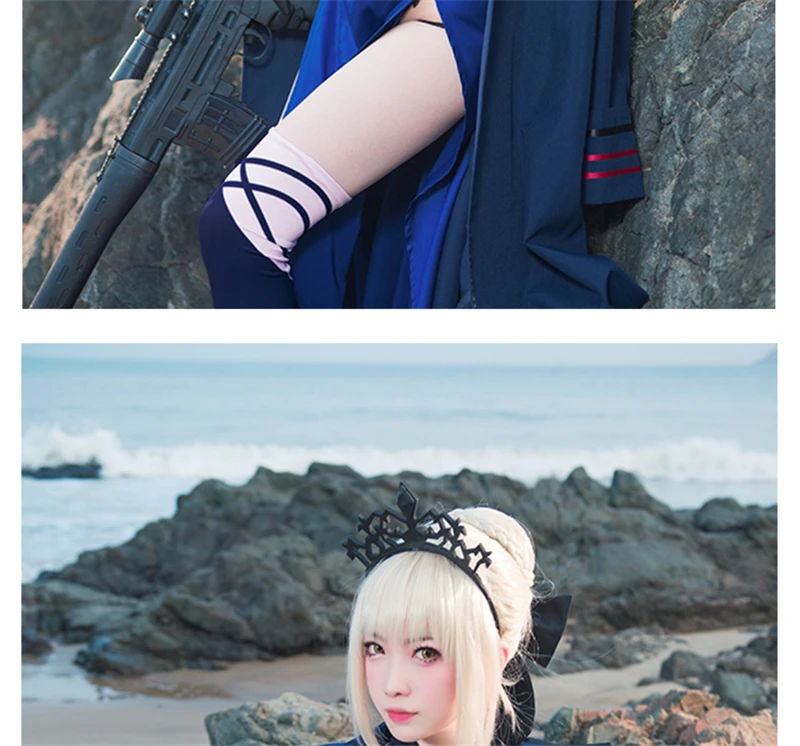 FGO Fate/Grand заказ черный Saber Nero косплей костюм Купальники sukummizu купальники Nero Тренч Платье Сексуальные костюмы на Хэллоуин