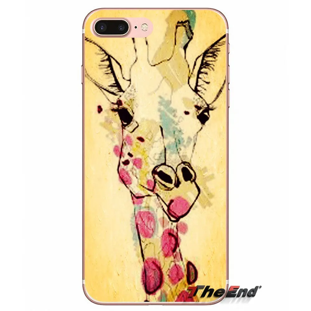 Для iPhone X 4 4S 5 5S 5C SE 6 6S 7 8 Plus Samsung Galaxy J1 J3 J5 J7 A3 A5 2016 2017 мультяшный чехол с большой
