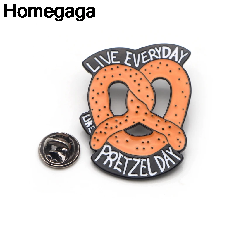 Homegaga офис ТВ-шоу Металл цинк эмаль шпильки трендовая медаль рюкзак рубашка