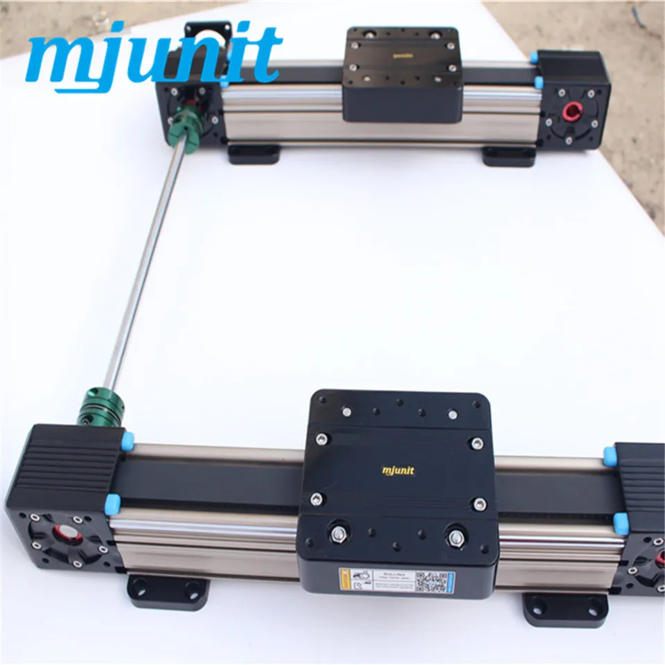 Ленточный привод MJUNIT линейный направляющий рельс cnc для компонентов станка CO2