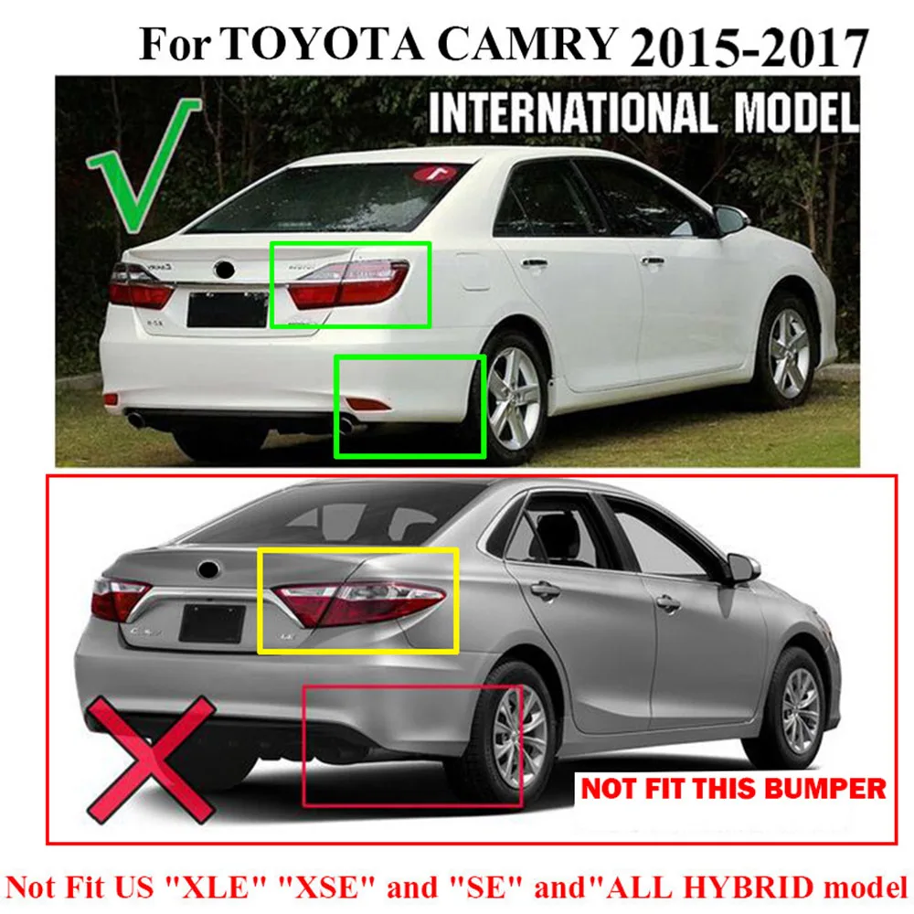 Комплект литых автомобильных брызговиков для Toyota Camry 2015 2016 2017 брызговики