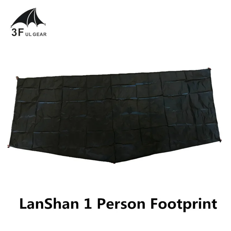 LanShan1 footprint 3F UL GEAR LanShan 1 Tent footprint 2 original silnylon footprint 210*110cm high quality groundsheet - Цвет: LanShan1 footprint