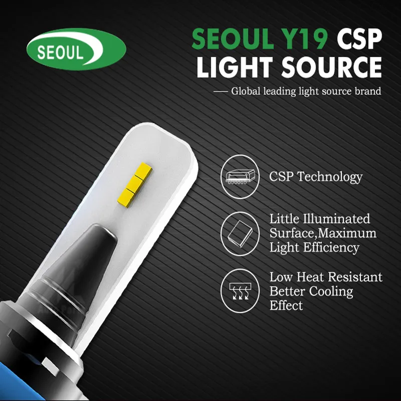 Xenplus H7 светодиодные лампы авто светильник hb3 hb4 h4 h11 h13 9005 9006 9004 9007 40 Вт 8000lm