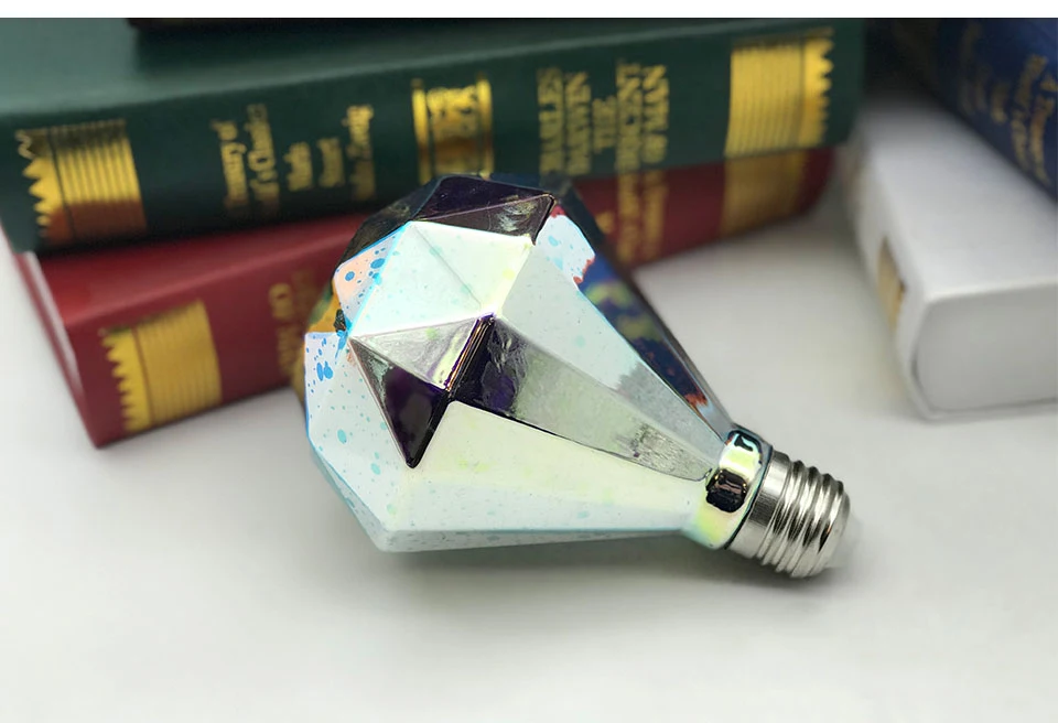 3D star E27 светодиодный светильник, 220 В, яркий фейерверк, Bombillas, светодиодный светильник Эдисона, праздничное Рождественское украшение, лампада, светодиодный светильник